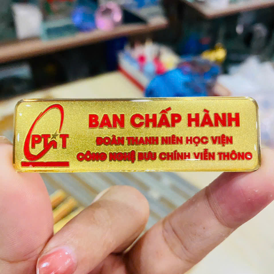 Bảng tên cài áo doanh nghiệp