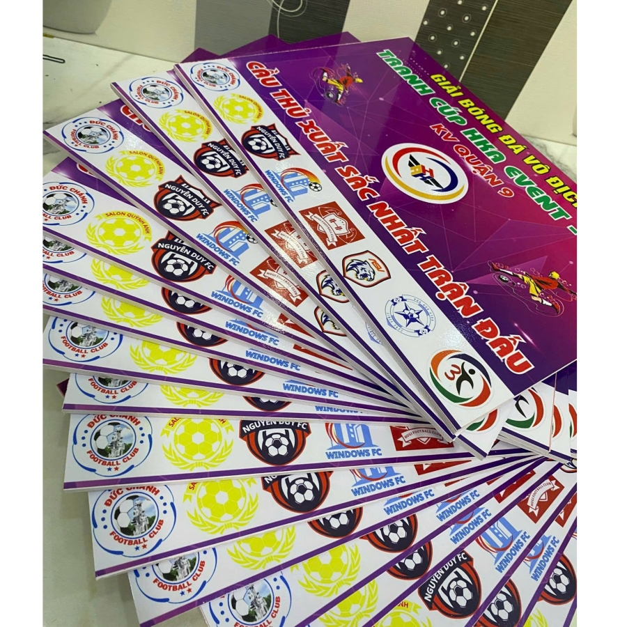 BẢNG TRAO GIẢI BÓNG ĐÁ