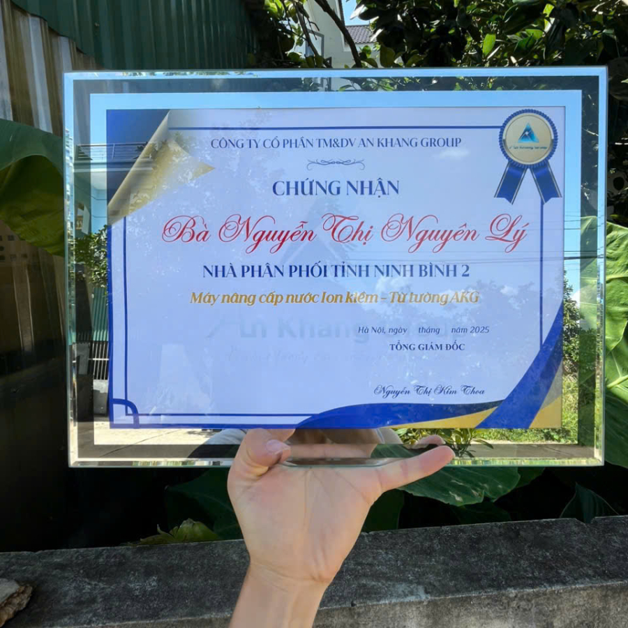 BẢNG VINH DANH KÍNH KHEN TẶNG ĐẸP