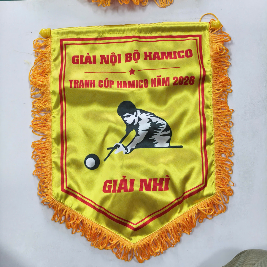 CỜ TRAO GIẢI ĐẤU BIDA