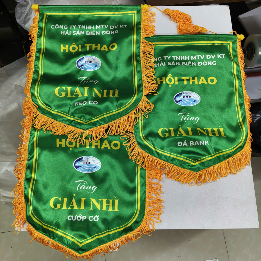 CỜ TRAO GIẢI HỘI THAO 