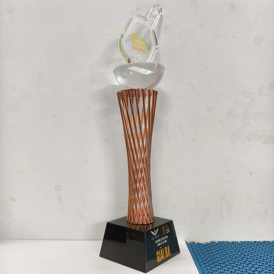 CUP KIM LOẠI - CUP PICKLE BALL ĐẸP