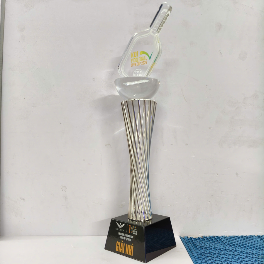 CUP KIM LOẠI - CUP PICKLE BALL ĐẸP