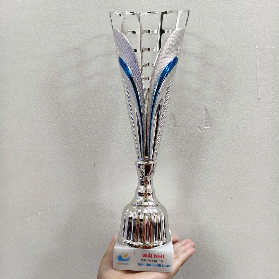 CUP KIM LOẠI - CUP PICKLE BALL IN DECAL THEO YÊU CẦU