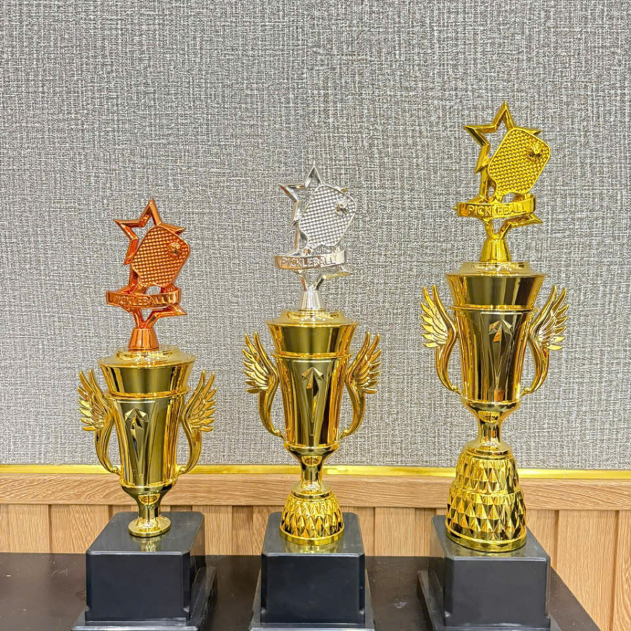 CUP KIM LOẠI - CÚP THỂ THAO KHEN THƯỞNG PICKLEBALL