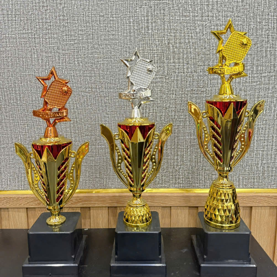 CUP KIM LOẠI - CÚP THỂ THAO PICKLEBALL 