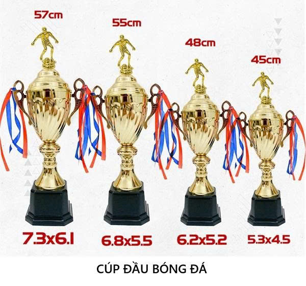 CUP KIM LOẠI - ĐẦU CÚP NGƯỜI ĐÁ BÓNG CUP KIM LOẠI - ĐẦU CÚP NGƯỜI ĐÁ BÓNG
