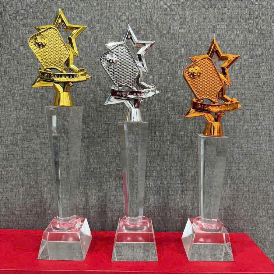 CUP PHA LÊ, KIM LOẠI PICKLEBALL ĐẸP