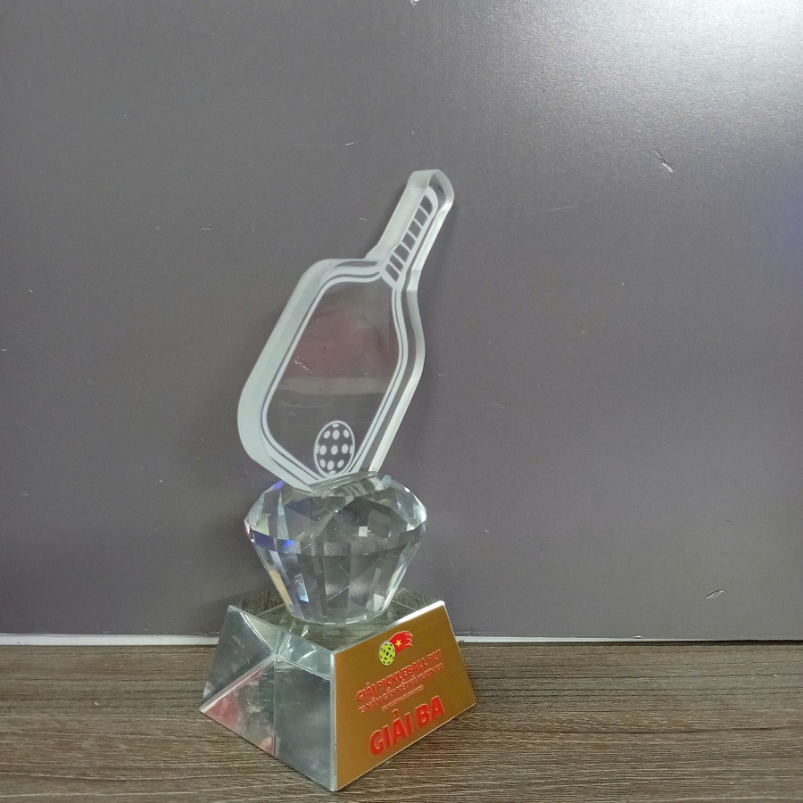 cúp pha lê nhập giải picklebale 2026