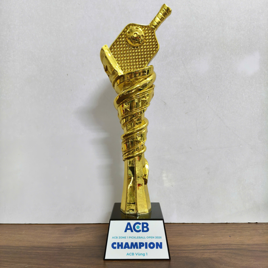 CUP TRAO GIẢI PICKLEBALL