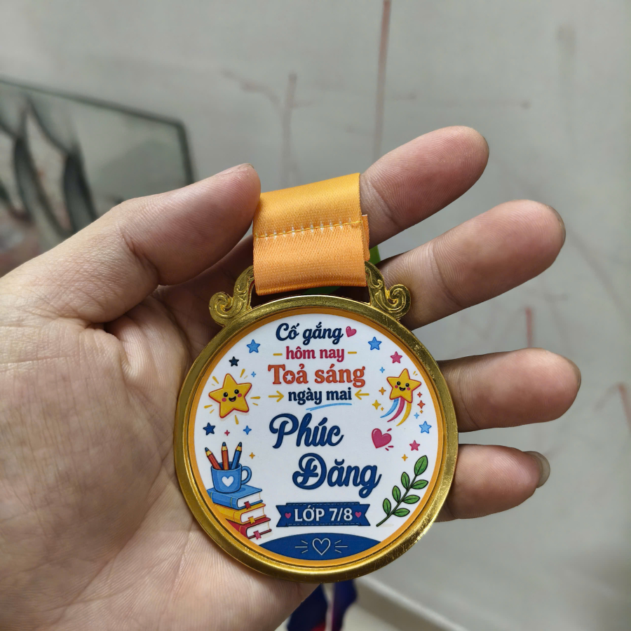 Huy chương liên hoan học sinh - in theo yêu cầu