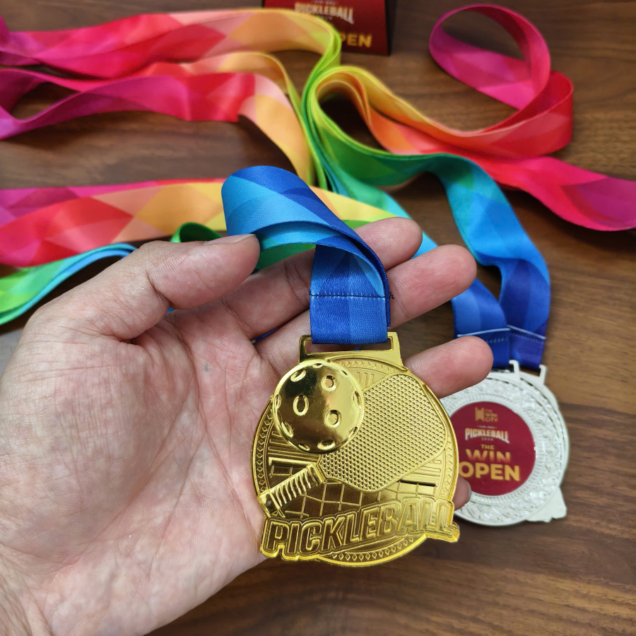 Huy chương pickleball in decal