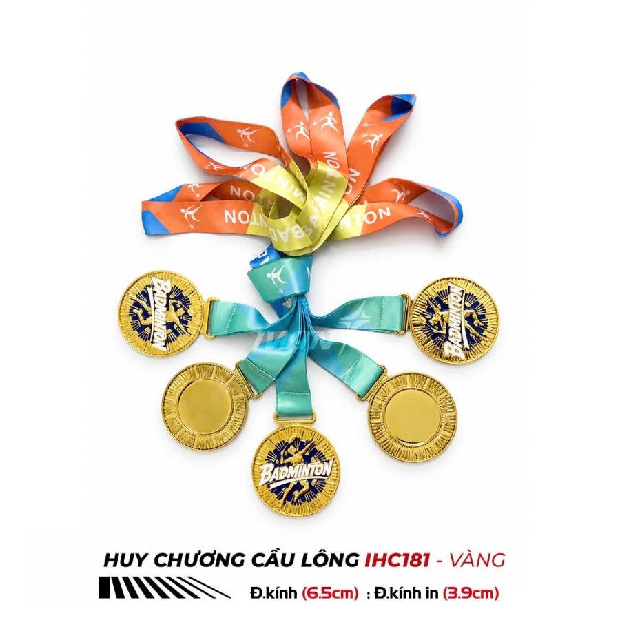 Huy chương trao giải cầu lông