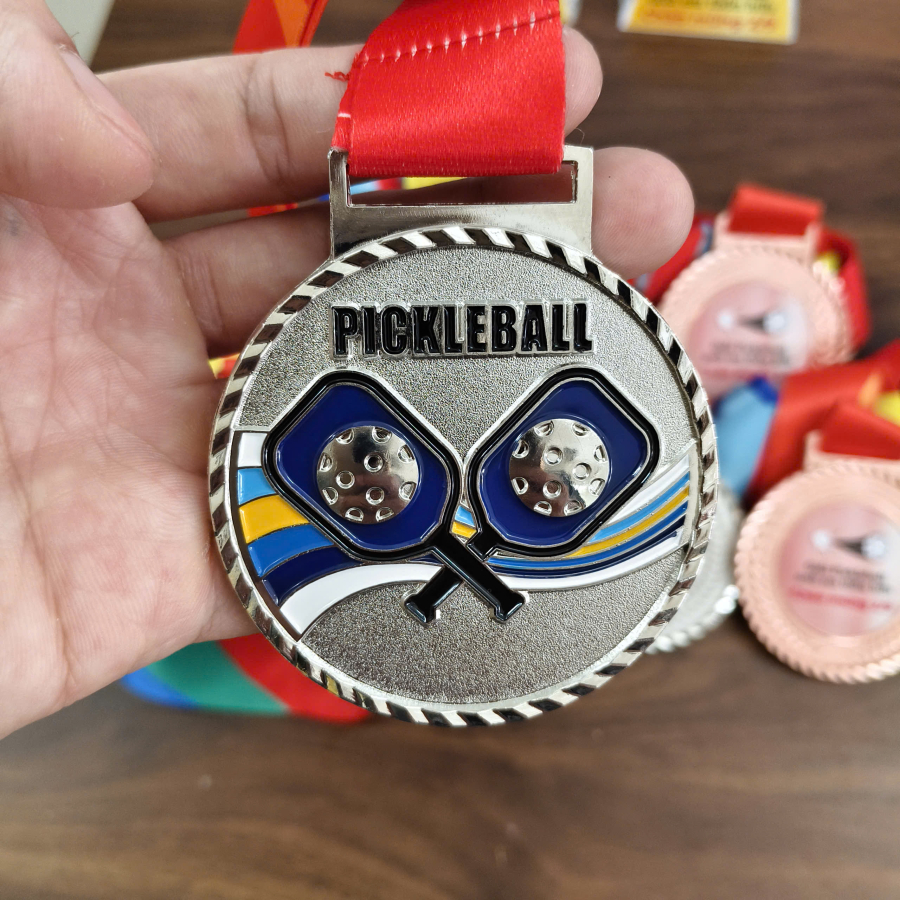 Huy chương trao giải thể thao pickleball