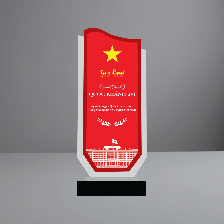 Kỷ niệm chương pha lê 2/9