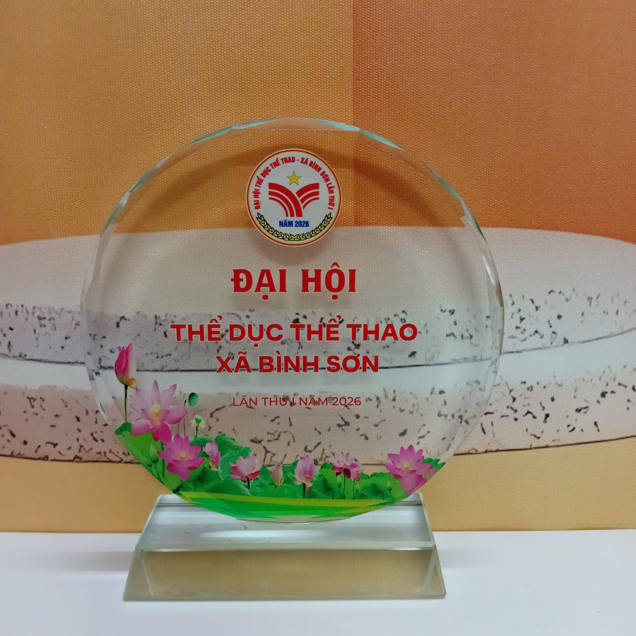 Kỷ niệm chương pha lê đại hội thể thao Kỷ niệm chương pha lê đại hội thể thao