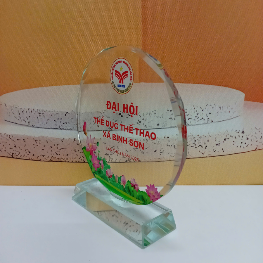 Kỷ niệm chương pha lê đại hội thể thao Kỷ niệm chương pha lê đại hội thể thao