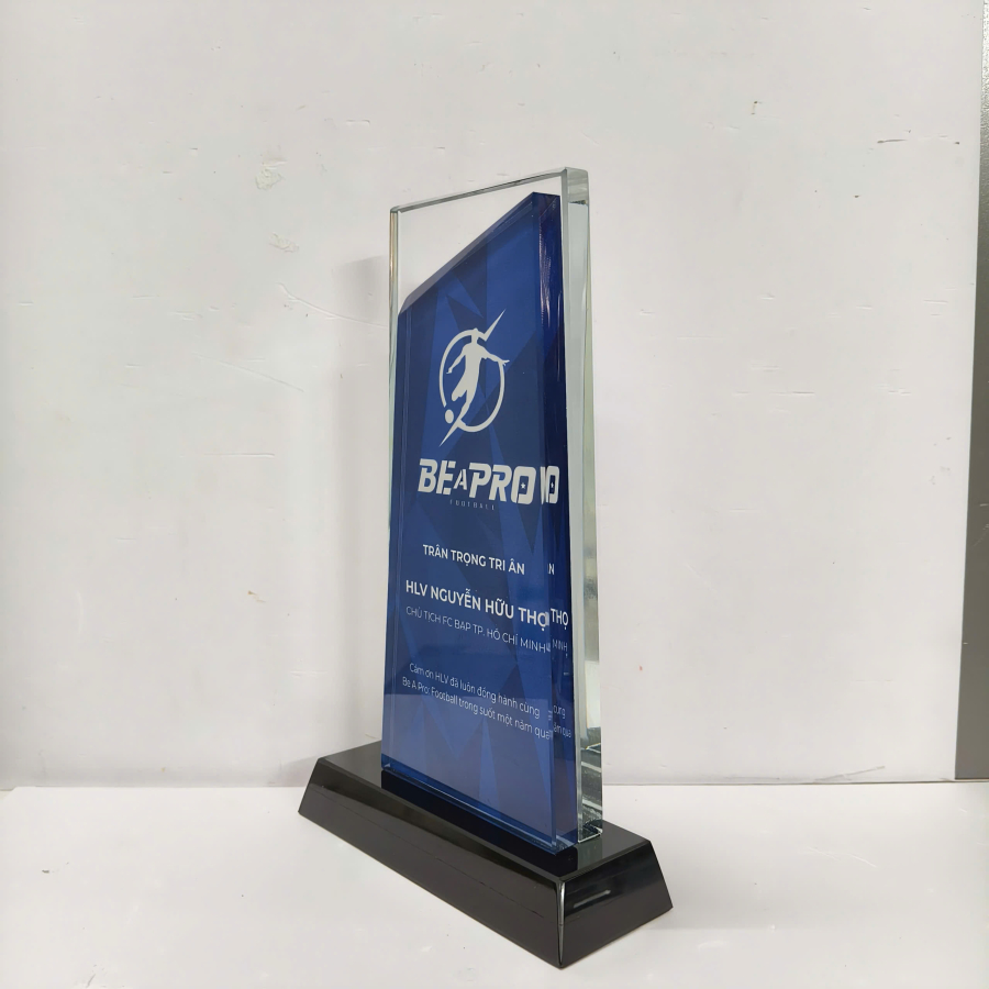 Kỷ niệm chương pha lê giải bóng đá 