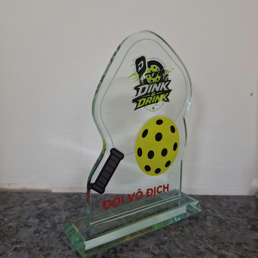 Kỷ niệm chương pha lê pickleball