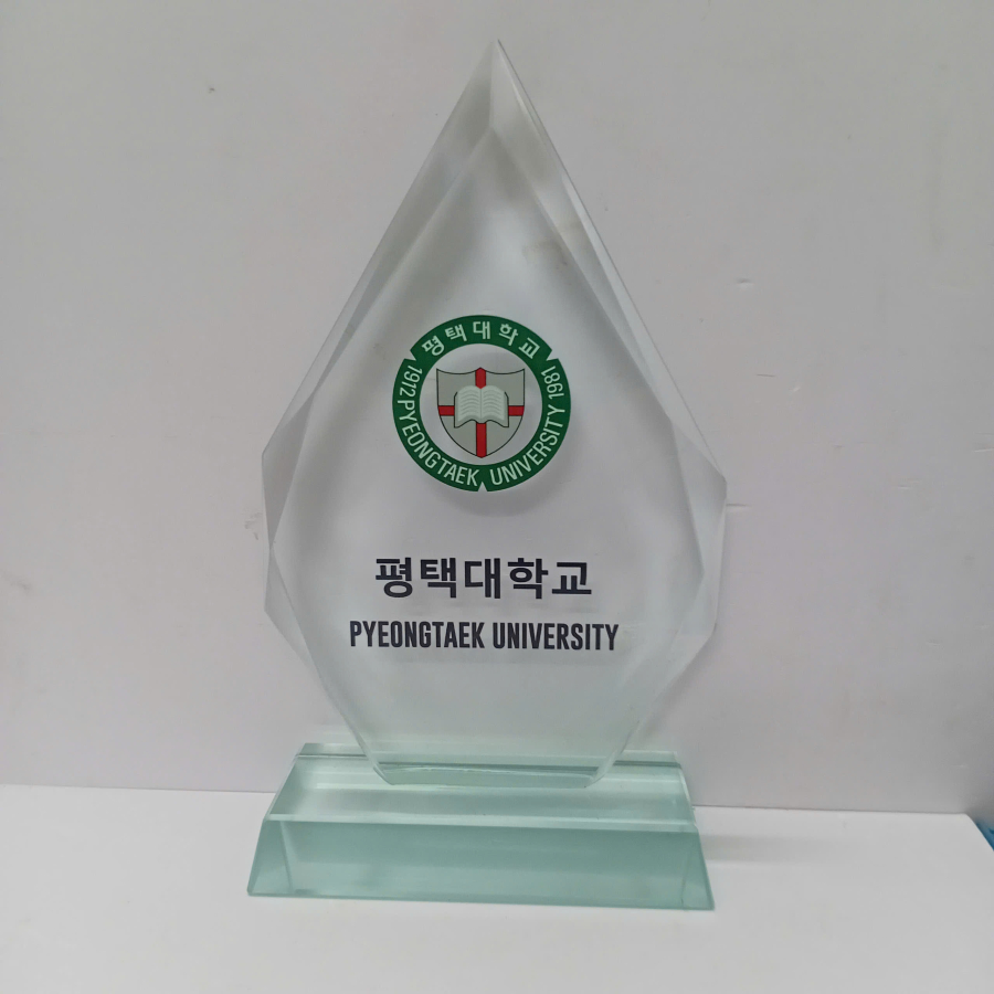 Kỷ niệm chương thủy tinh                      