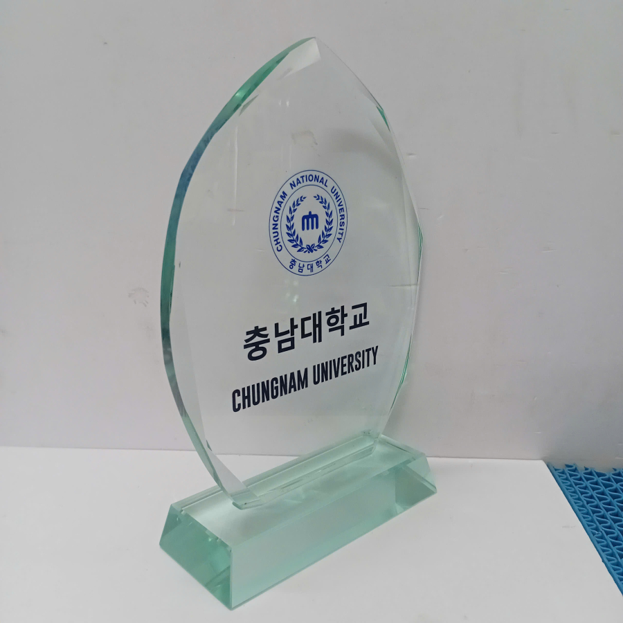 Kỷ niệm chương thủy tinh trường học                    