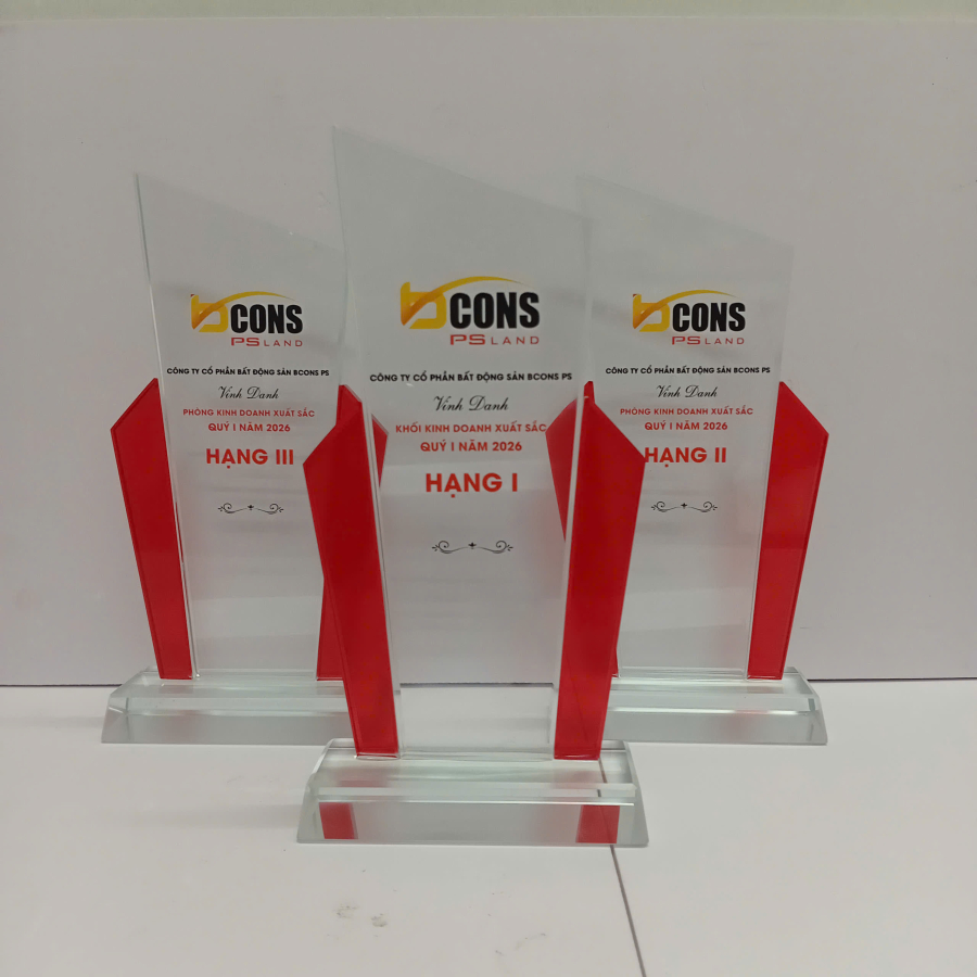 kỷ niện chương pha lê vinh danh phòng khinh doanh suất sắc 2026