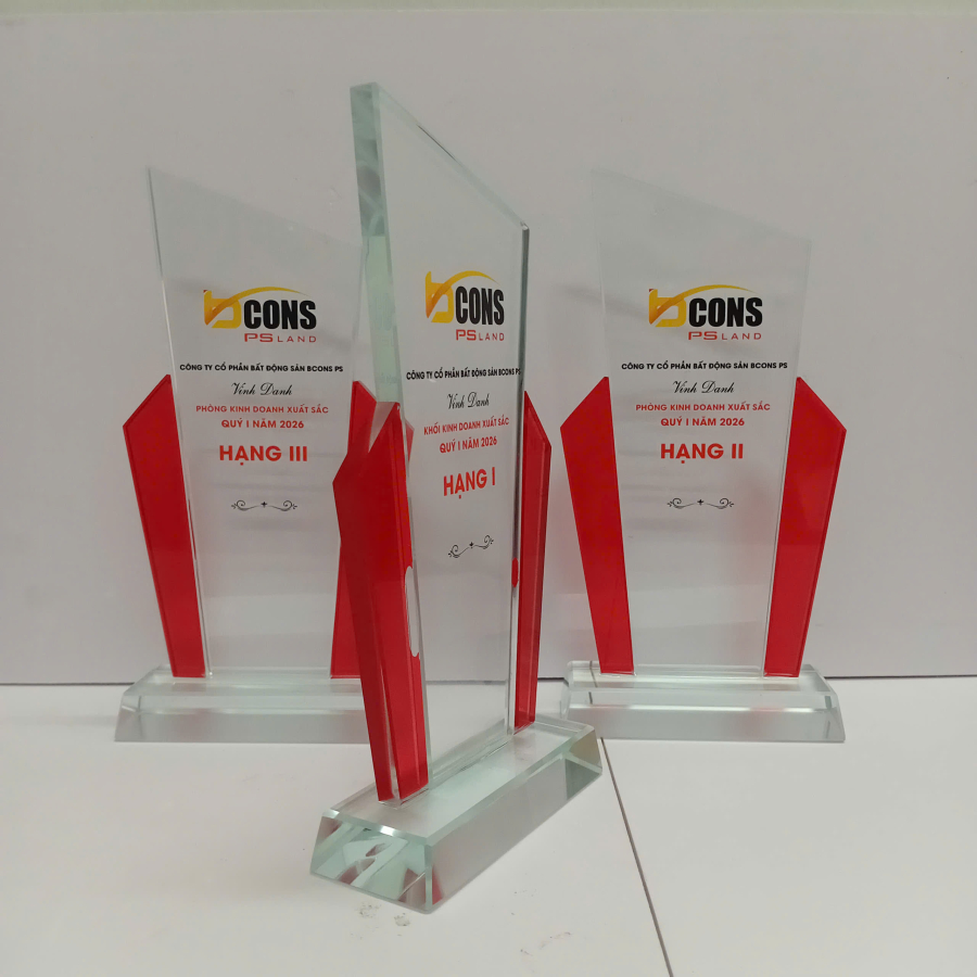 kỷ niện chương pha lê vinh danh phòng khinh doanh suất sắc 2026