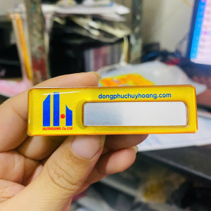 Bảng tên cài áo đẹp