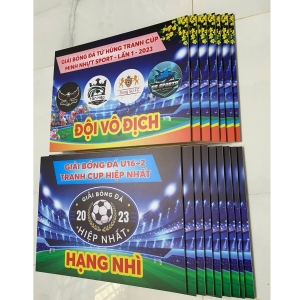 BẢNG TRAO GIẢI CUỘC THI BÓNG ĐÁ