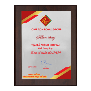 BẢNG VINH DANH CAO CẤP KHEN TẶNG – TÔN VINH GIÁ TRỊ