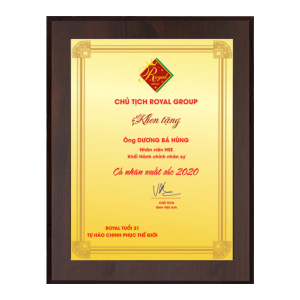 BẢNG VINH DANH ROYAL GROUP