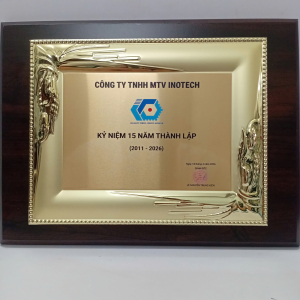 BẢNG VINH DANH KHUNG GỖ CAO CẤP - KỶ NIỆM THÀNH LẬP CTY