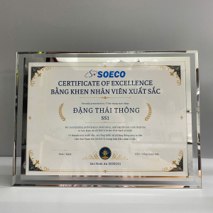 BẢNG VINH DANH KÍNH KHEN THƯỞNG NHÂN VIÊN