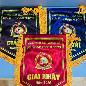 CỜ TRAO GIẢI BIDA