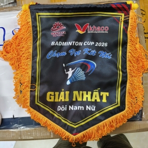 CỜ TRAO GIẢI CẦU LÔNG