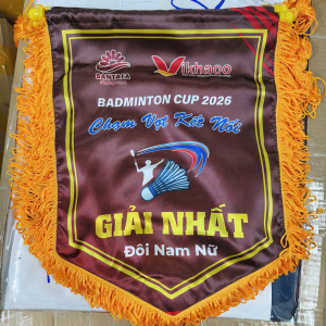 CỜ TRAO GIẢI CẦU LÔNG