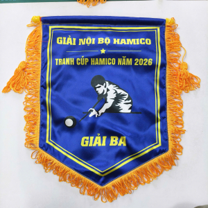 CỜ TRAO GIẢI ĐẤU BIDA
