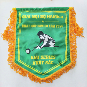 CỜ TRAO GIẢI ĐẤU BIDA
