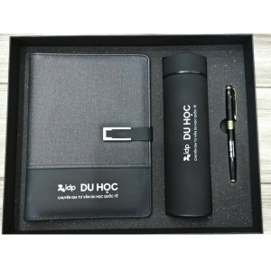 COMBO QUÀ TẶNG BÌNH NƯỚC, SỔ TAY, BÚT - DU HỌC 