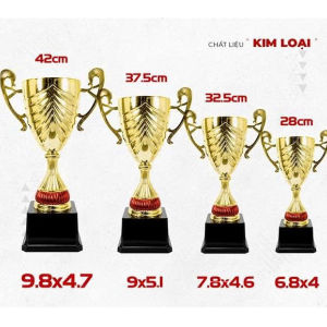 CUP KIM LOẠI - CÚP VINH DANH, KHEN TẶNG ĐẸP