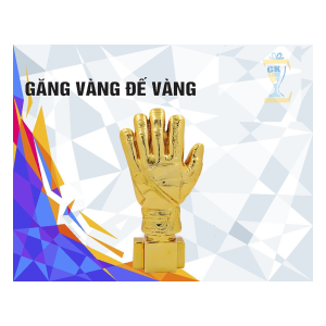 GANG TAY VÀNG KIM LOẠI BÓNG ĐÁ