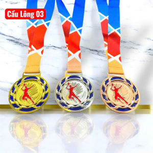 Huy chương cầu lông đẹp