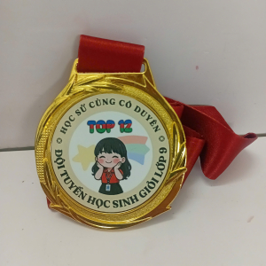 Huy chương học sinh giỏi in theo yêu cầu