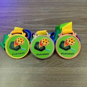 Huy chương kim loại Pickleball