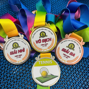 Huy chương kim loại tùy chỉnh in theo yêu cầu