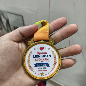 Huy chương liên hoan học sinh - in theo yêu cầu