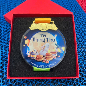 Huy chương pha lê Trung Thu
