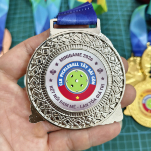 Huy chương thể thao pickleball 