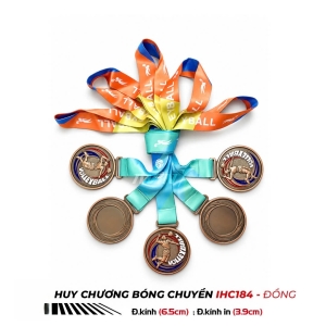 Huy chương trao giải bóng chuyền