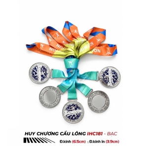 Huy chương trao giải cầu lông